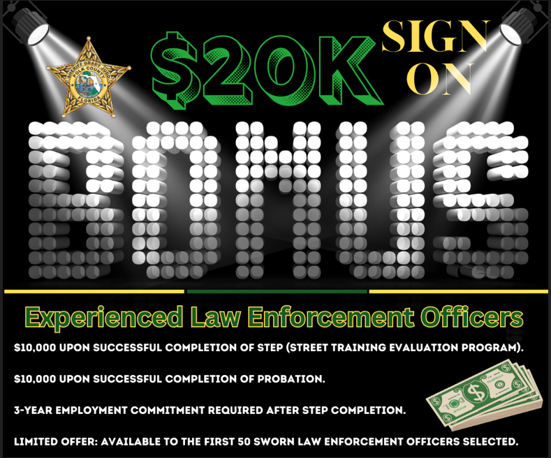 Sign-On Bonus information