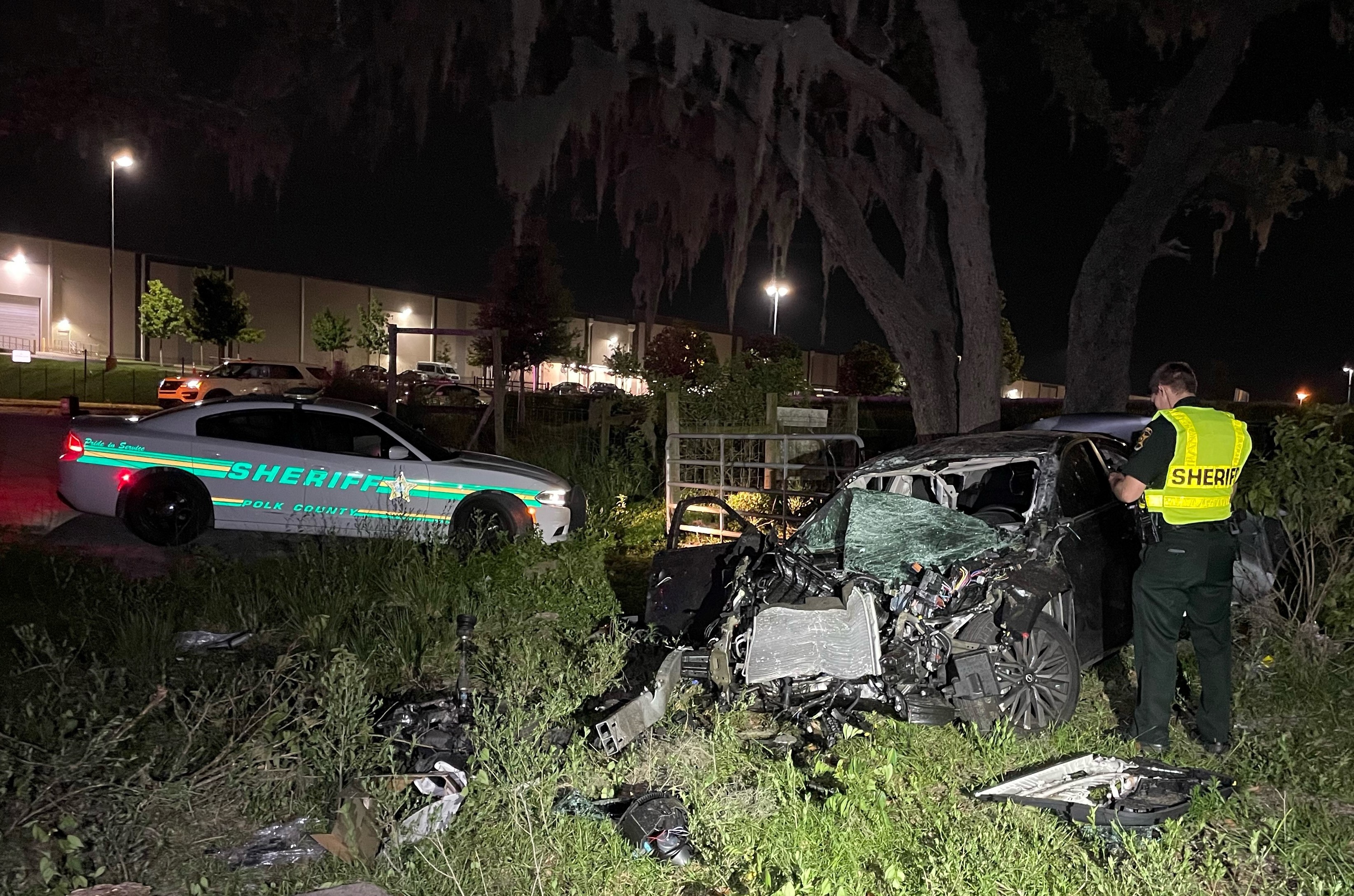Davenport crash scene